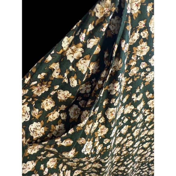 American Eagle Outfitters Floral Print Maxi Wrap Skirt Women's Size M Y2K - Picture 5 of 5